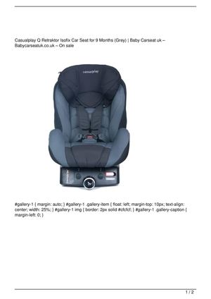 isofix casualplay