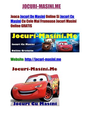 Jocuri masini si jocuri de masini online jocuri cu masini