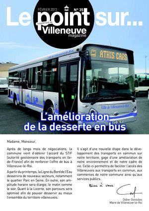 Le point sur...L'amélioration de la desserte en bus