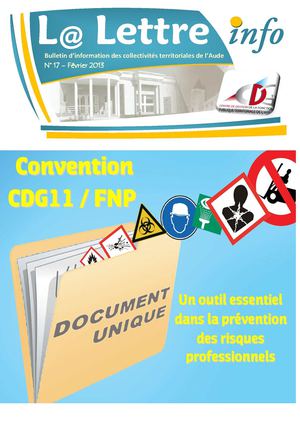 L@ Lettre info n°17 février 2013