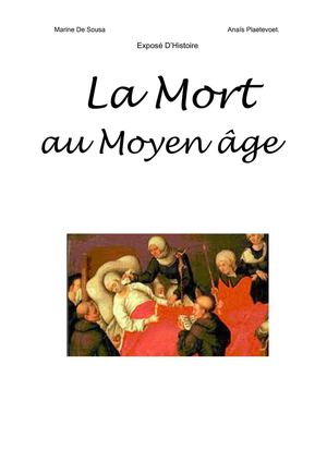 La Mort au Moyen âge
