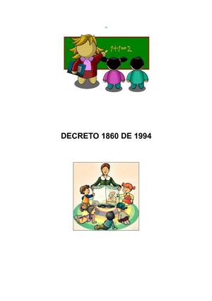 DECRETO 1860 DE 1994
