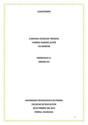 CANCIONERO INFANTIL VIII