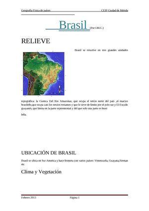 Geografía física de países del mundo