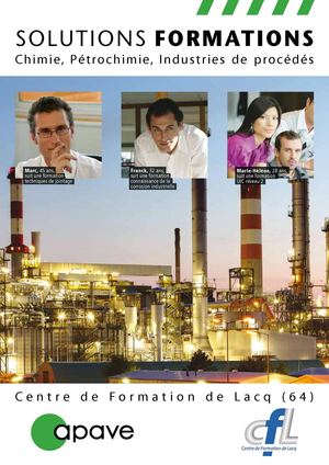 Solutions Formations Chimie Pétrochimie Industries de procédés 