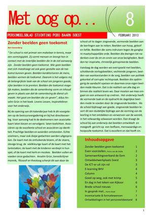 Personeelsmagazine nr. 8