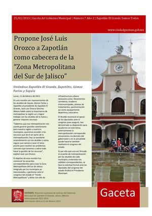 Gaceta Municipal 7 2013