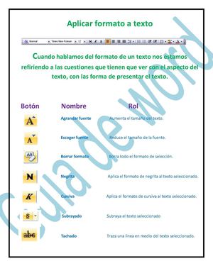 Aplicar formato a texto 2