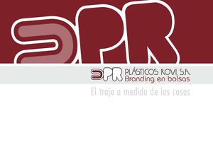 Catálogo de Bolsas Plásticos Rovi S.A.