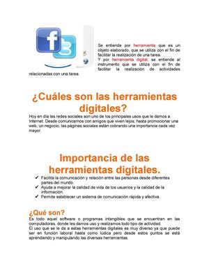 Herramientas y recursos digitales
