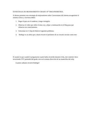 ESTRATEGIA DE MEJORAMIENTO 10°