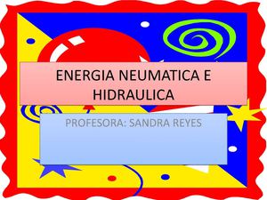 energía neumática e hidráulica 