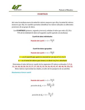 Cuartiles