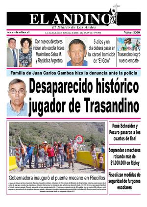 Diario El Andino - Lunes 04 de Marzo de 2013