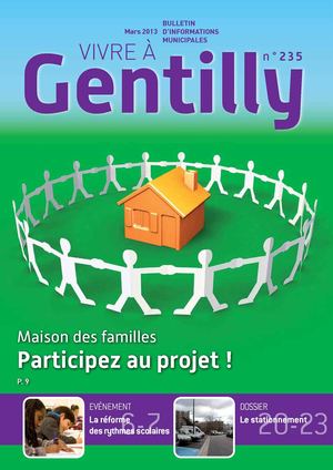Vivre à Gentilly n° 235 - Mars 2013