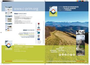 Plaquette du Centre Pyrénéen des Risques Majeurs (C-PRIM)