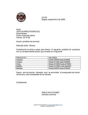 Carta bloque extremo