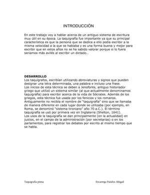 la taquigrafia pitman