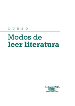 Cuadernillo ensayo curso Modos de Leer Literatura