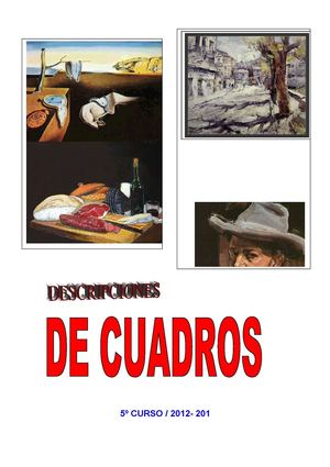 Descripciones de cuadros 12-13