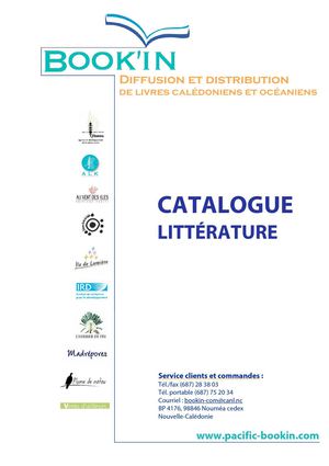Catalogue Bookin - Littérature