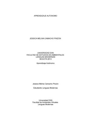 Aprendizaje Autonomo