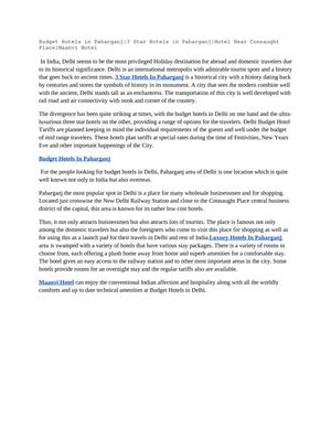 Affordable Stay Near New Delhi Railway Station