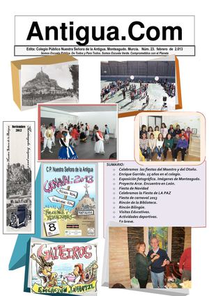 REVISTA ANTIGUA.COM Febrero 2013
