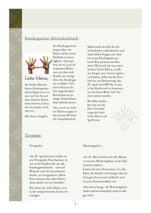 Kindergartenzeitung