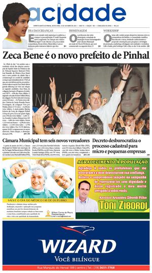 Jornal A Cidade - Edição 932 de 12/10/2012
