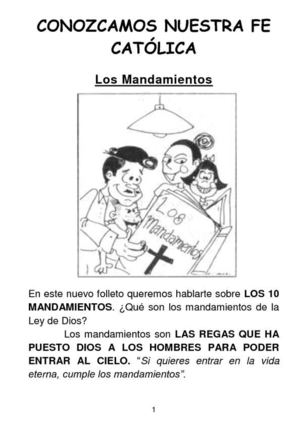 LOS MANDAMIENTOS