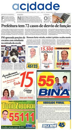 Jornal A Cidade - Edição 931 de 5/10/2012
