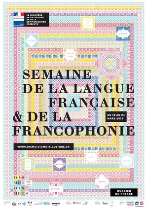 Semaine de la langue française et de la Francophonie