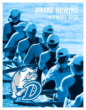 2013 Rowing Media Guide