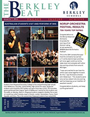 Berkley Beat: 3/7/13