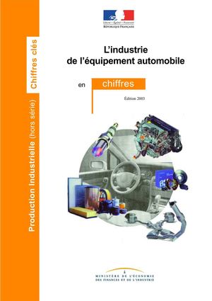 INSEE | L’industrie de l’équipement automobile en chiffres