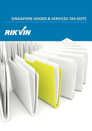 Singapore Goods & Services Tax Guide 2013