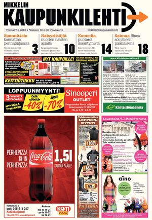 Mikkelin Kaupunkilehti 10/2013