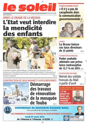 Edition du 7 mars 2013
