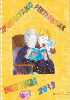 Liburutegian egindako lana: "INAUTERIAK"