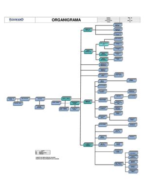 ORGANIGRAMA COLCHONES EL DORADO S.A.