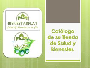 Catalogo Productos de su Tienda de Salud y Bienestar