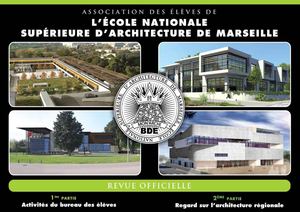 Revue de L'Ecole Nationale Supérieure d'Architecture de Marseille ENSAM