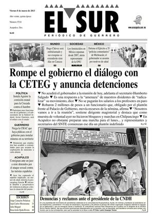 El Sur 8 de maezo de 2013