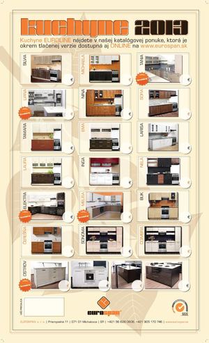 kuchyne ponukové listy