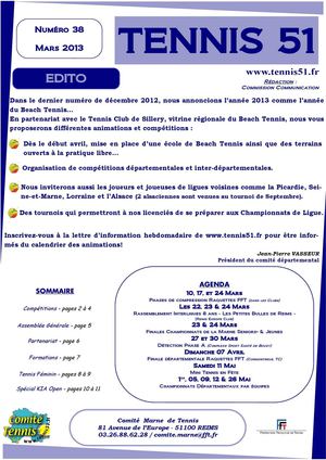Tennis 51 Mars 2013