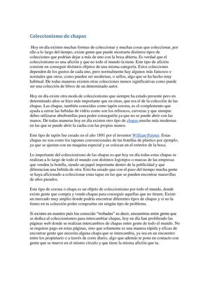 web entretenimiento Coleccionismo de chapas