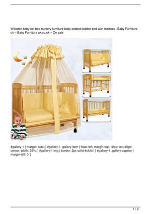 wooden baby cots for sale