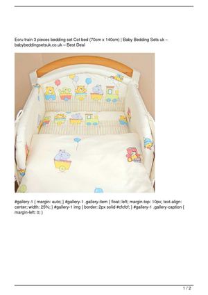 cot bed sheets 140cm x 70cm