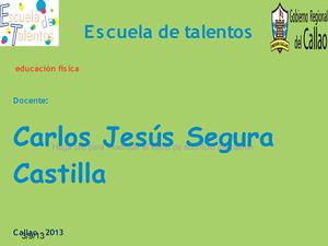 Escuela de talentos- giros